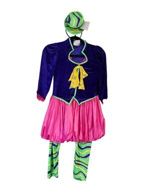 California Costumes Mad Hatter Girls Costume Size 14 - 16